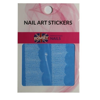 RONNEY - Naklejki wodne na paznokcie NAILART STICKERS RN 186    !